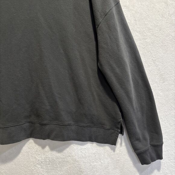 All Saints Ombre Stripes Lo Sweatshirt Women's Size Medium Gray Blue Pink Terry - Picture 11 of 14